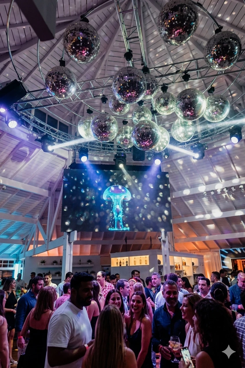 Salón Ala Wai — Fiesta con luces