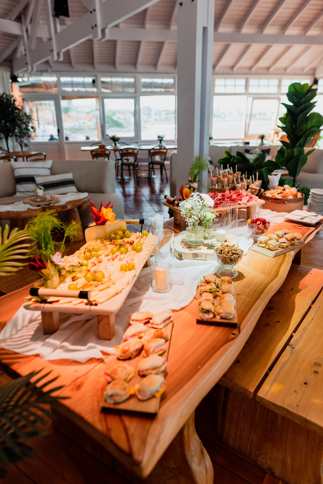 Buffet de catering — galería