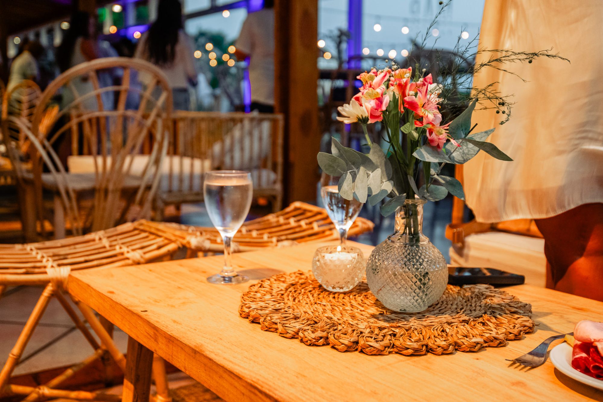 Salón Mirador 9 — Detalle de mesa
